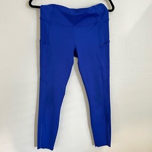 Lululemon Fast and Free HR tight 25” Seawheeze Hyper Blue